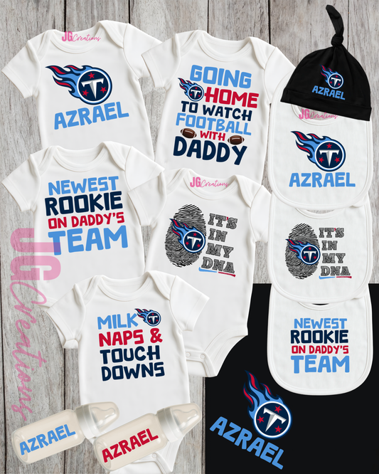 Custom Sports-Themed Baby Box | Personalized Team Baby Gift Set